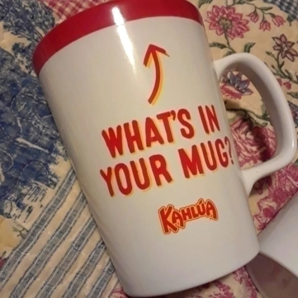 KAHLUA What's Up In Your Mug Ceramic Mug G…